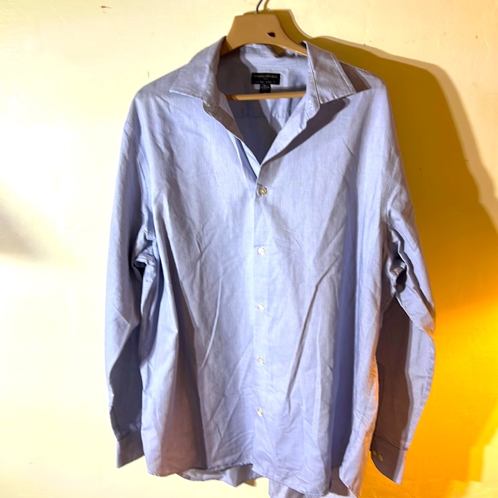Mens Dress Button Down Lng Sleeve Shirt